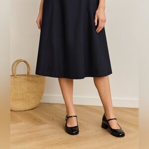 Schutz “Dorothy” Black Patent Leather Mary Jane Heels – Size 9B